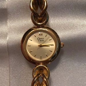 Caravelle by Bulova gold watch